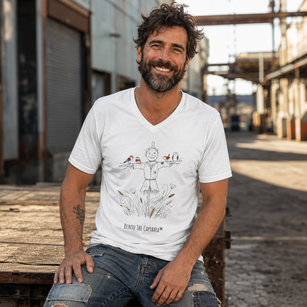 The Scarecrow’s Company V-Neck T-Shirt