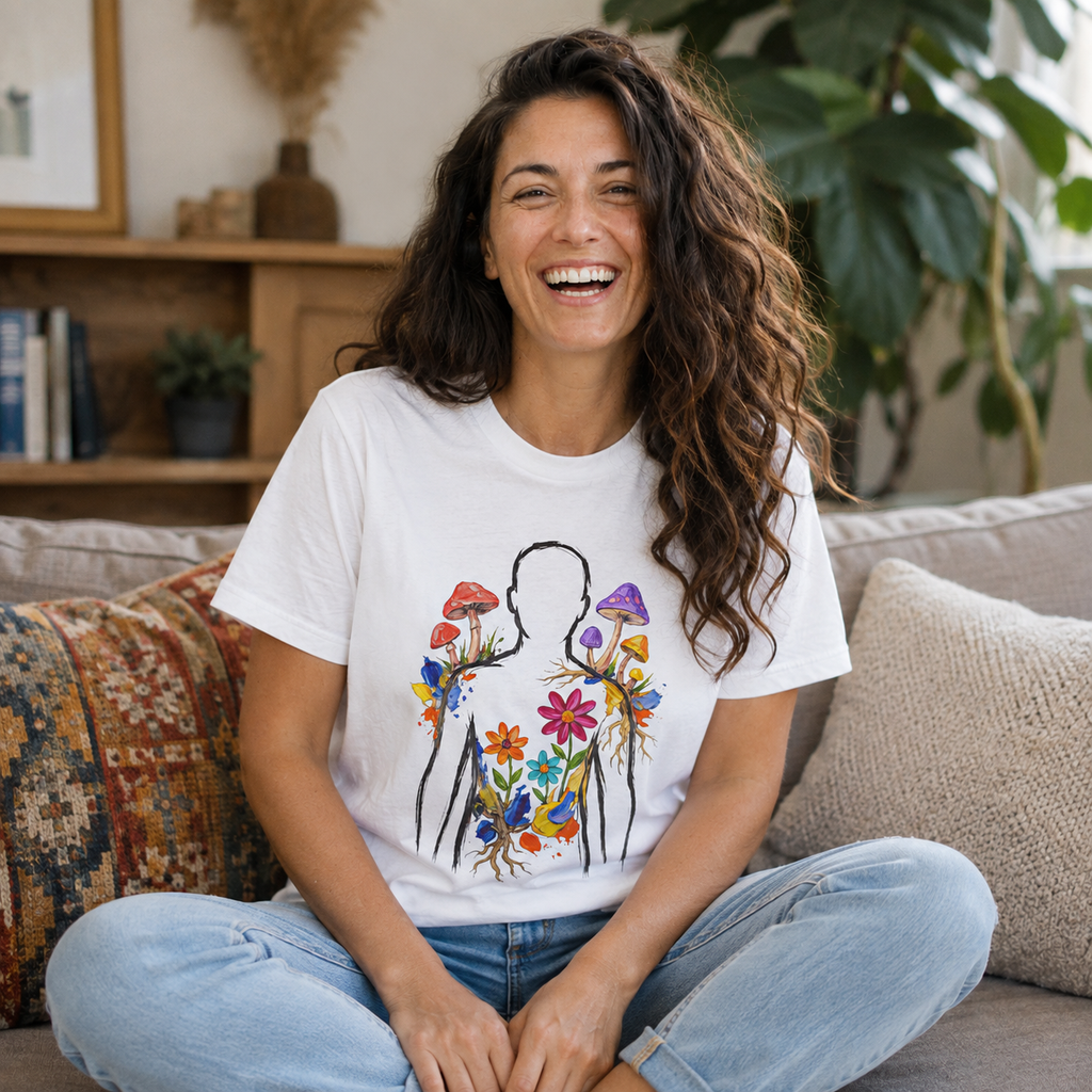 Bloom Within Round Neck UNISEX T-Shirt