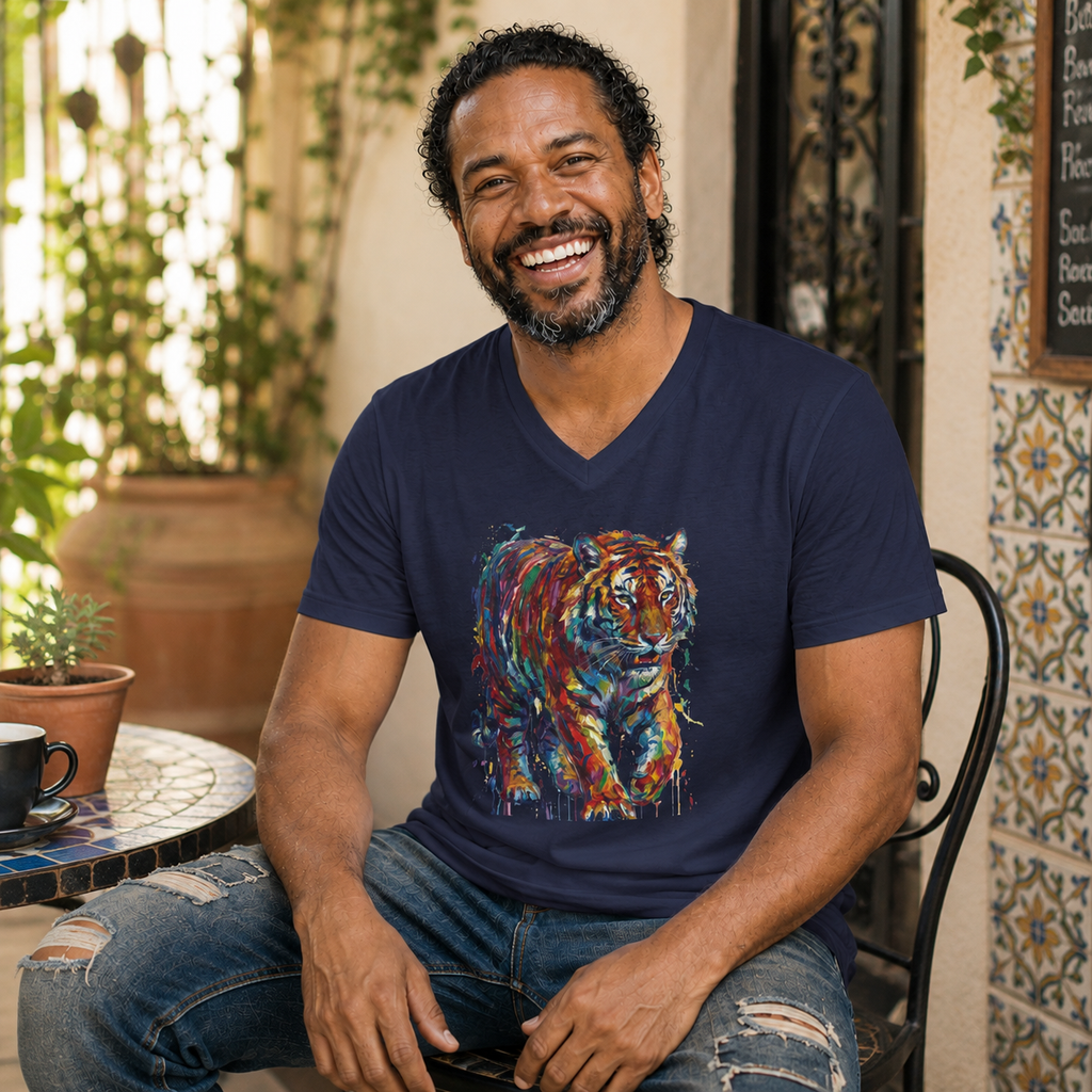 Tiger in Motion Men's Tee