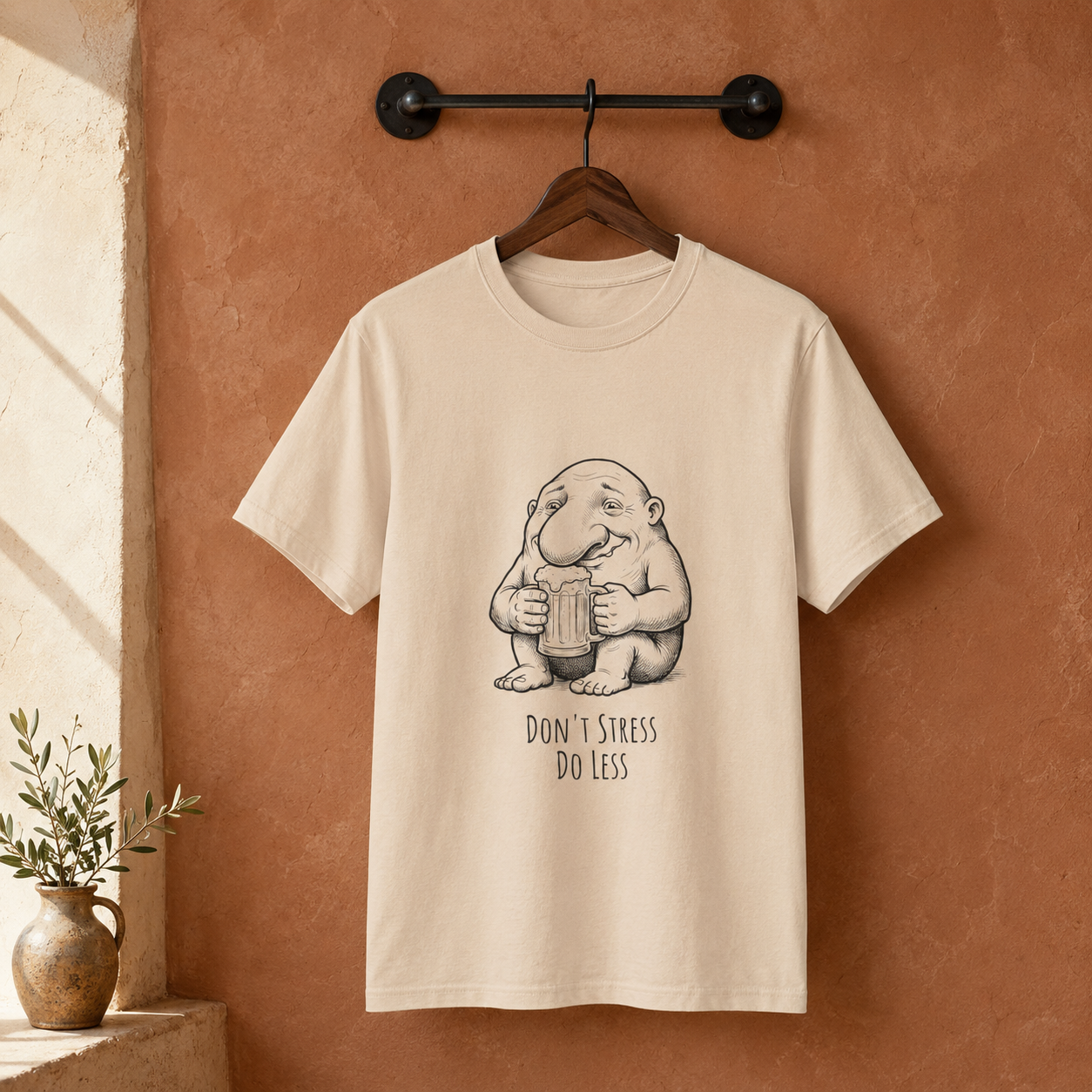Happy Hour Round Neck T-Shirt