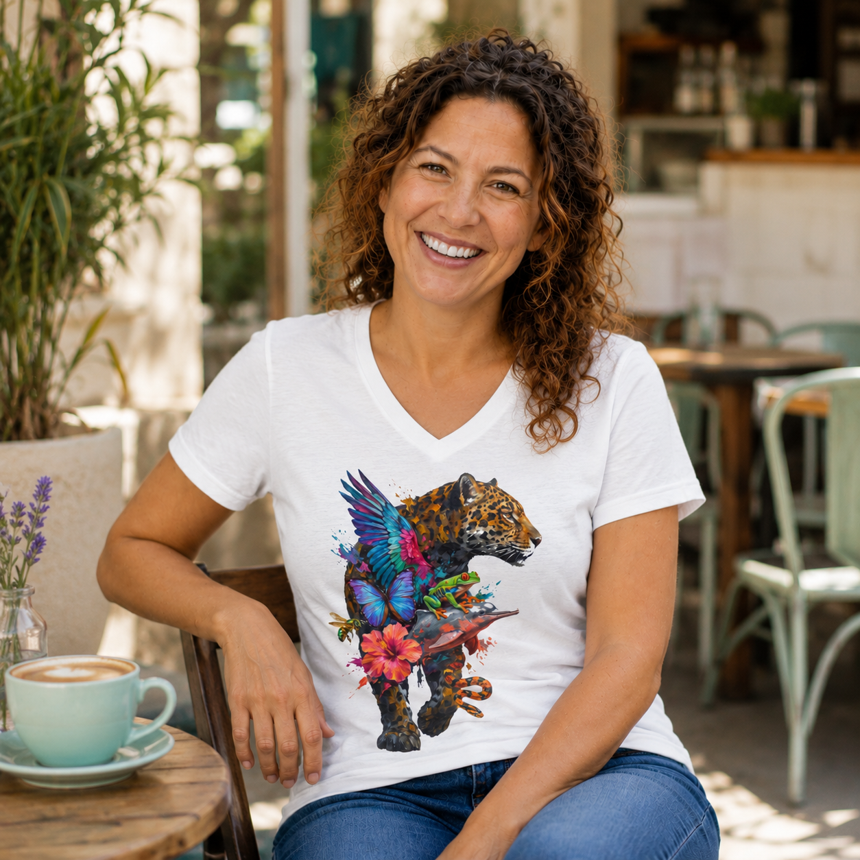 Amazon Constellation V-Neck UNISEX T-Shirt