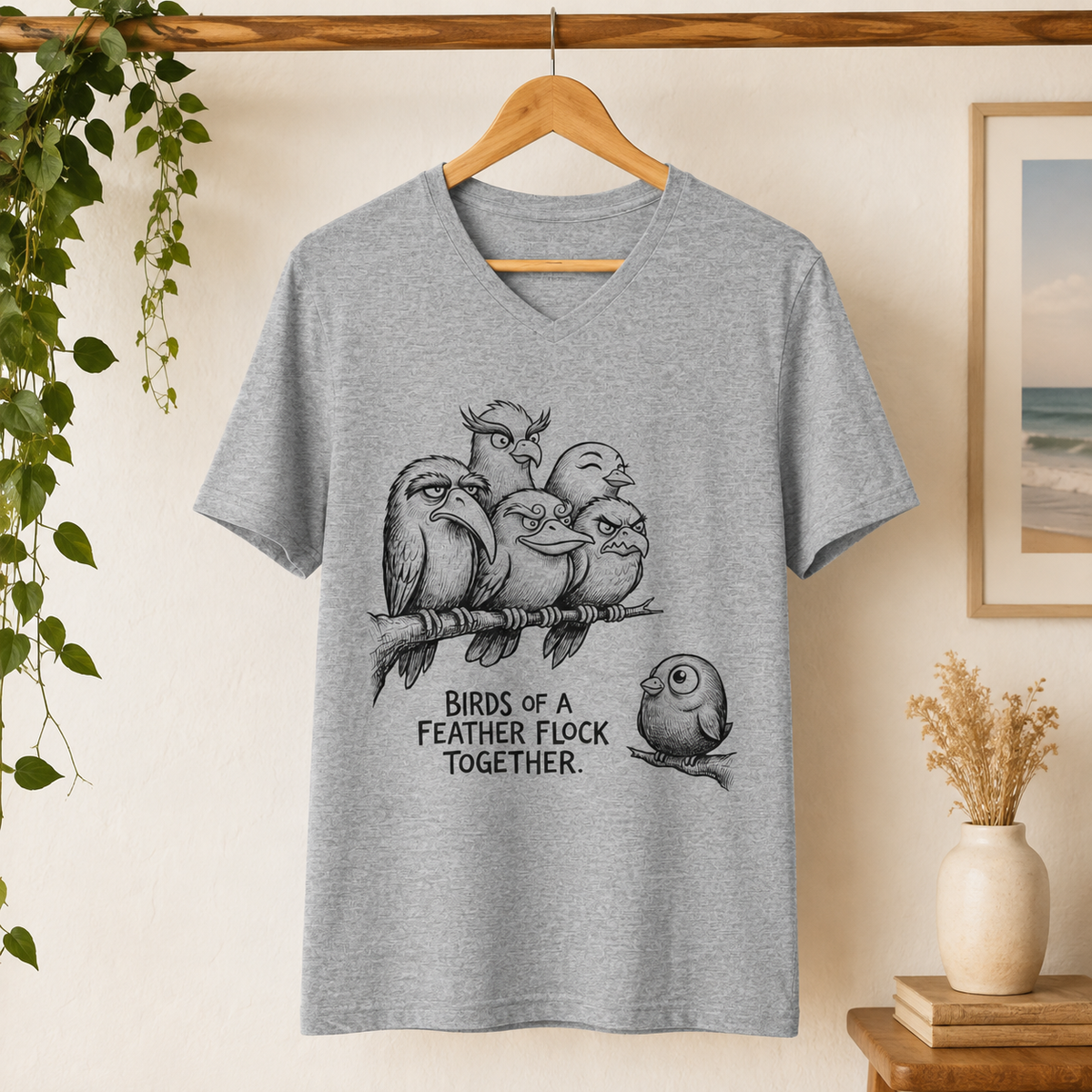 The Flock V-Neck T-Shirt