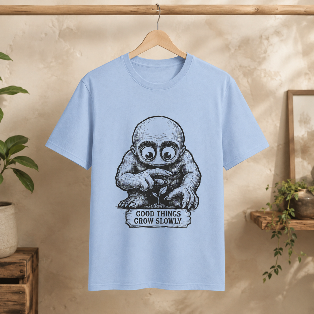Slow Growth Round Neck T-Shirt