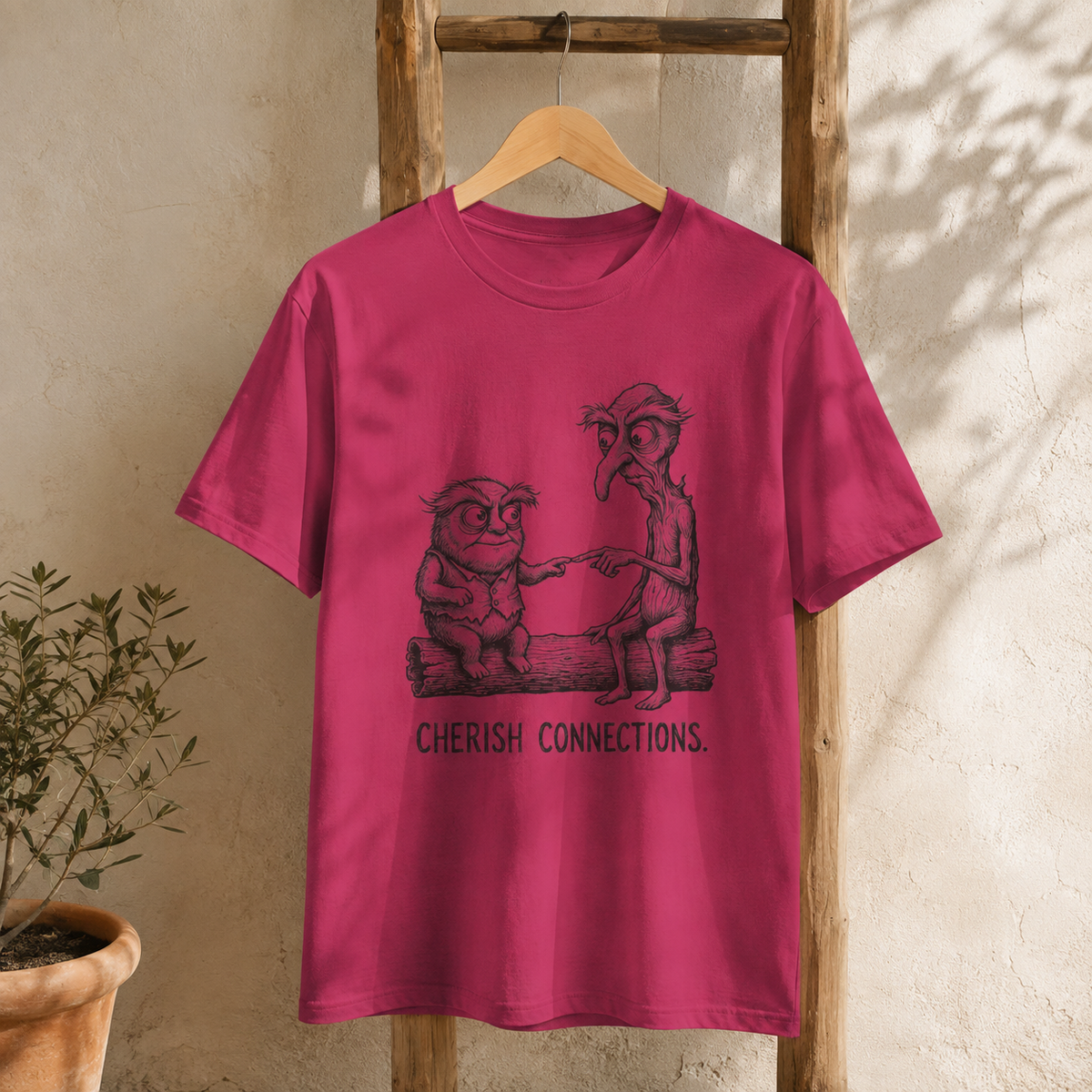The Contact Point Round Neck T-Shirt