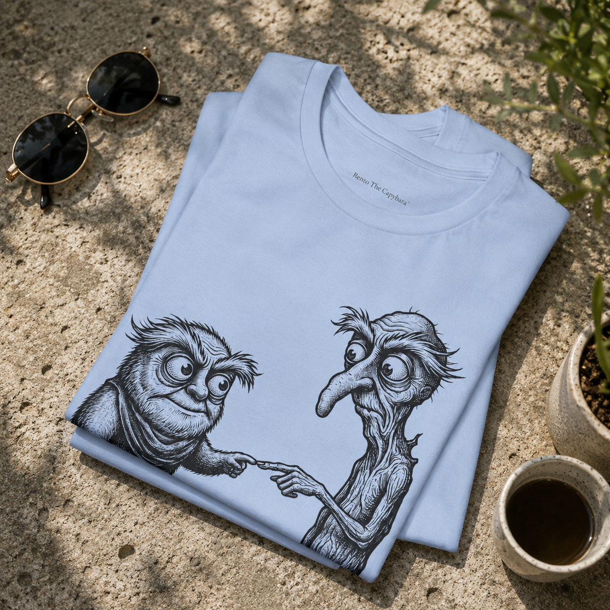 The Contact Point Round Neck T-Shirt