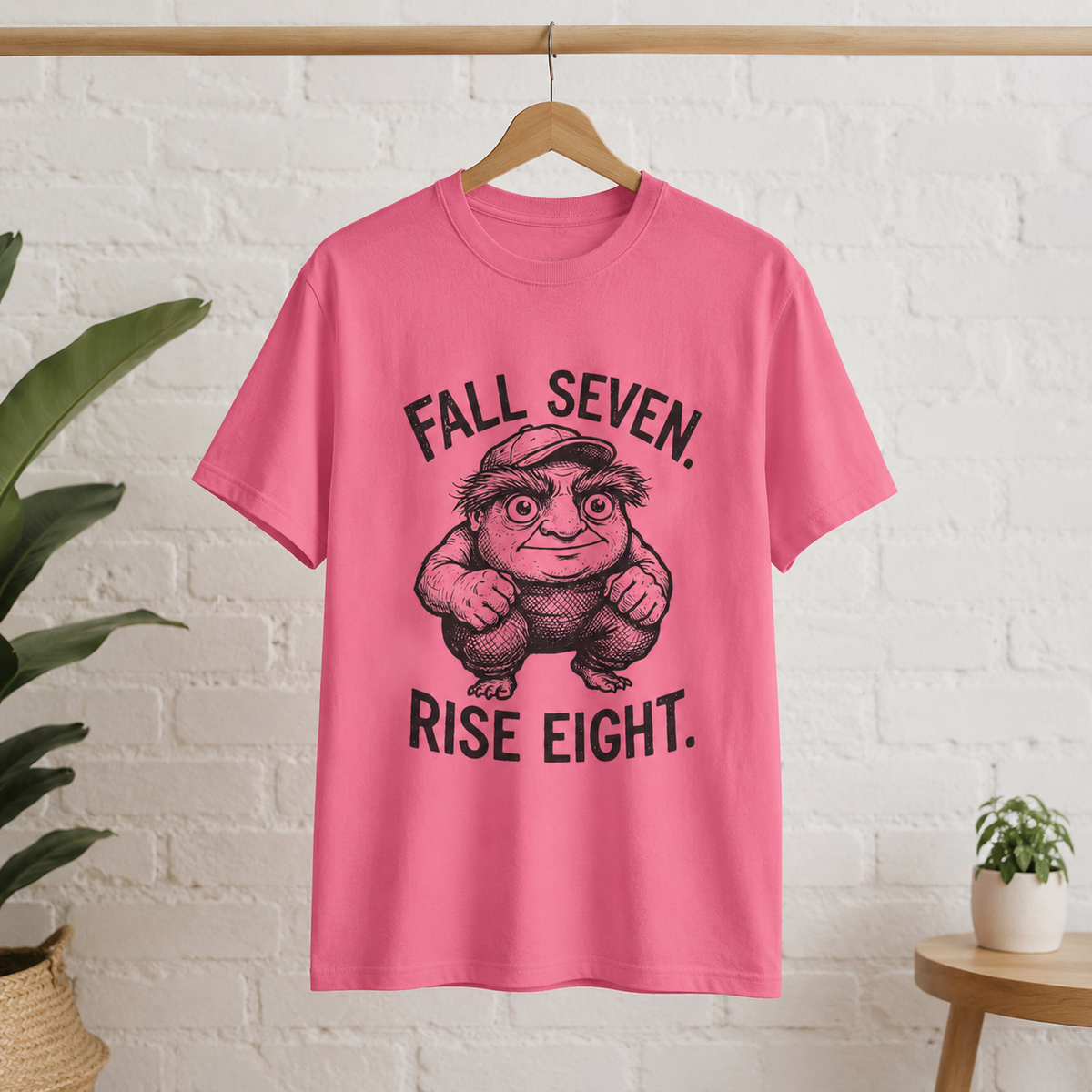 Rise Eight Round Neck T-Shirt