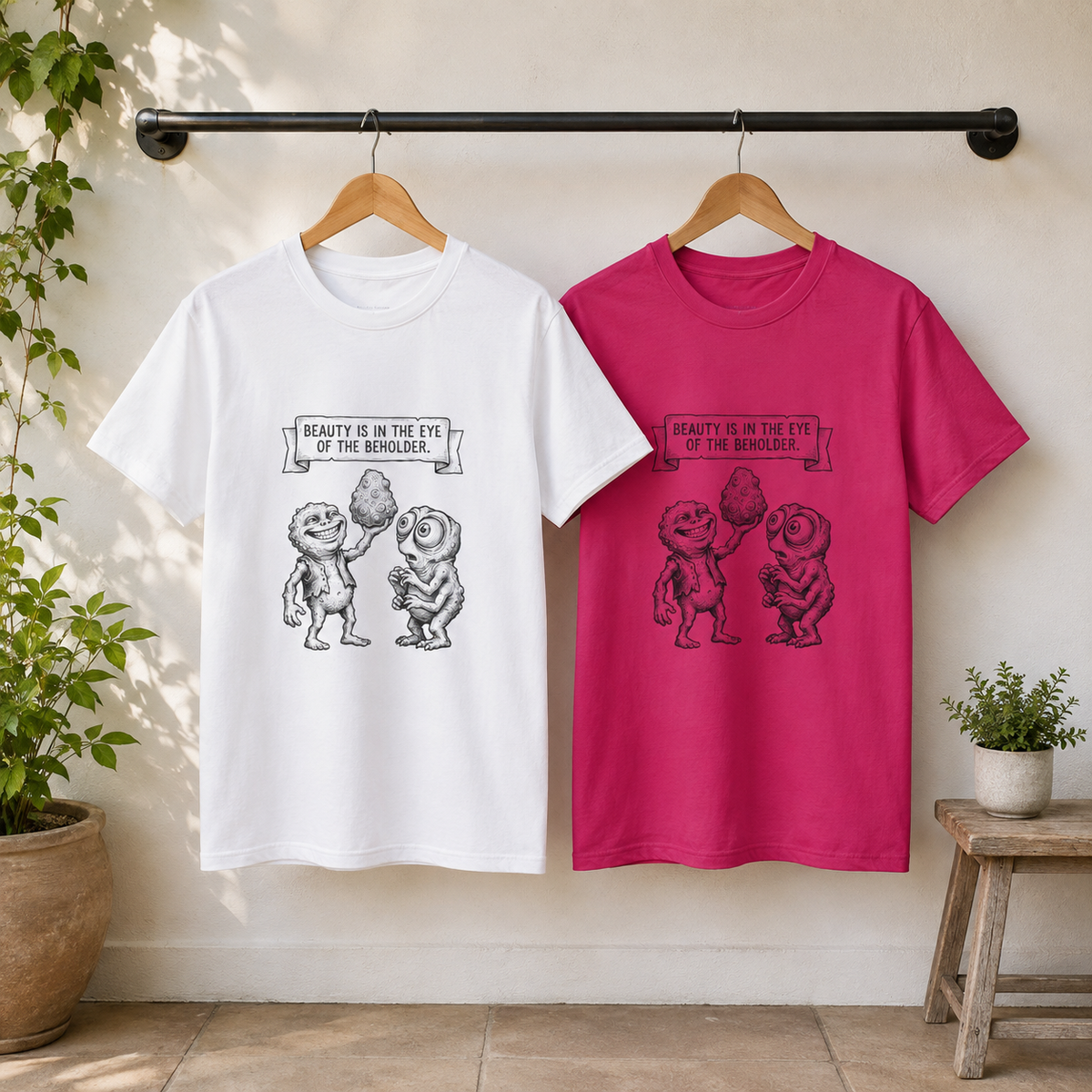 The Beholder Round Neck T-Shirt