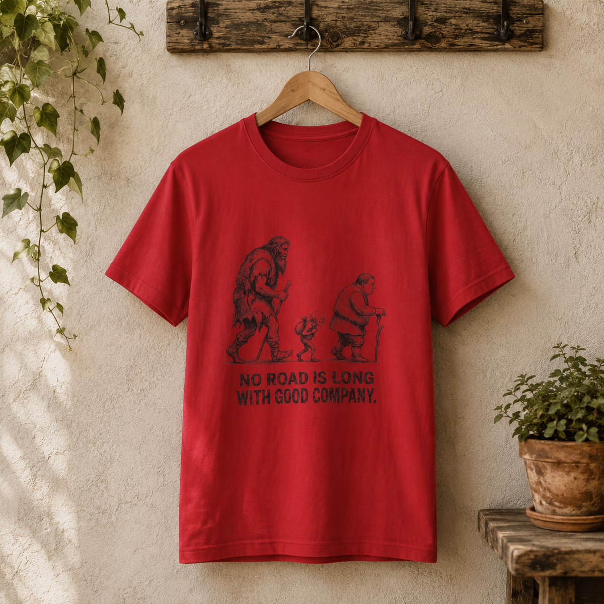 The Traveling Company Round Neck T-Shirt