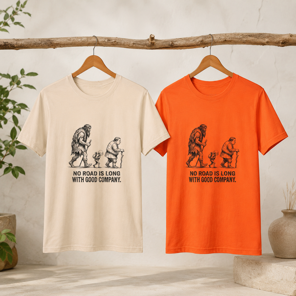 The Traveling Company Round Neck T-Shirt