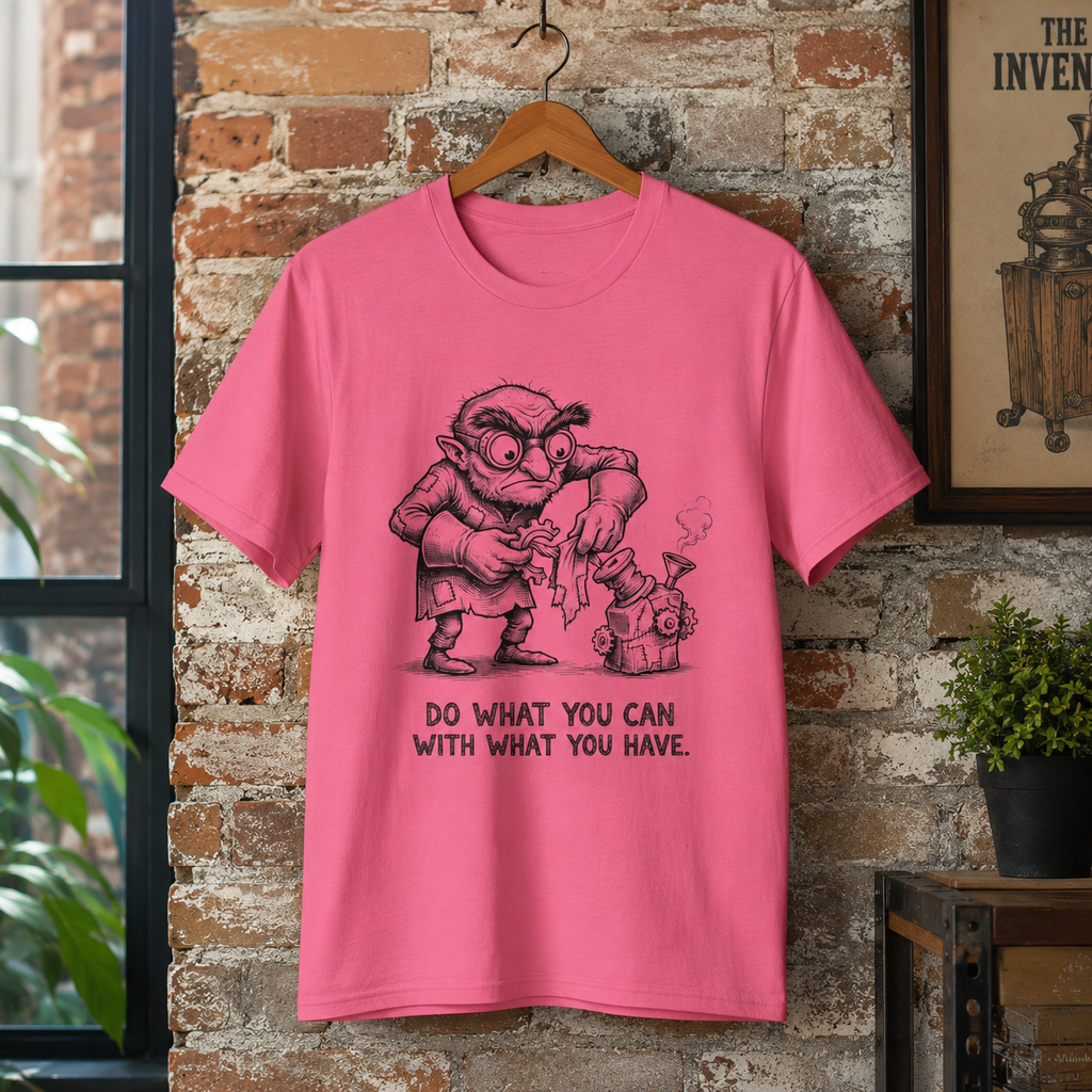 Make Do Round Neck T-Shirt