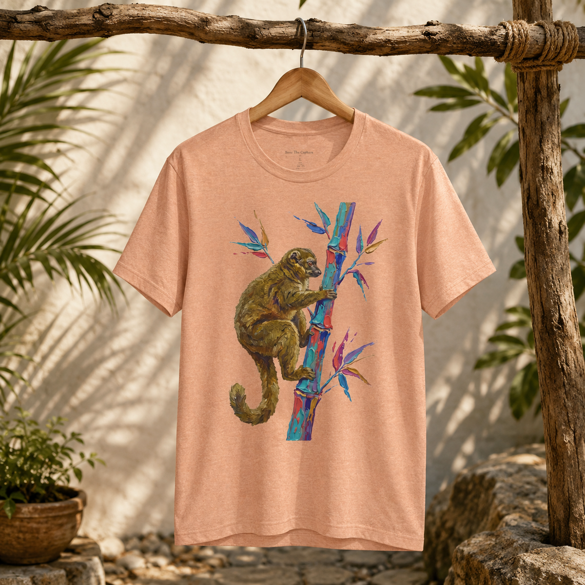 Bamboo Climber Round Neck T-Shirt