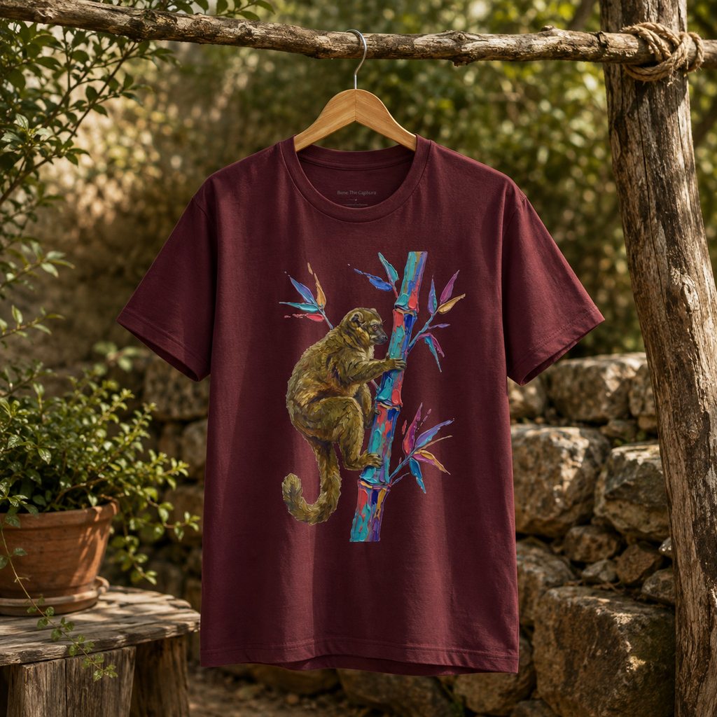 Bamboo Climber Round Neck T-Shirt