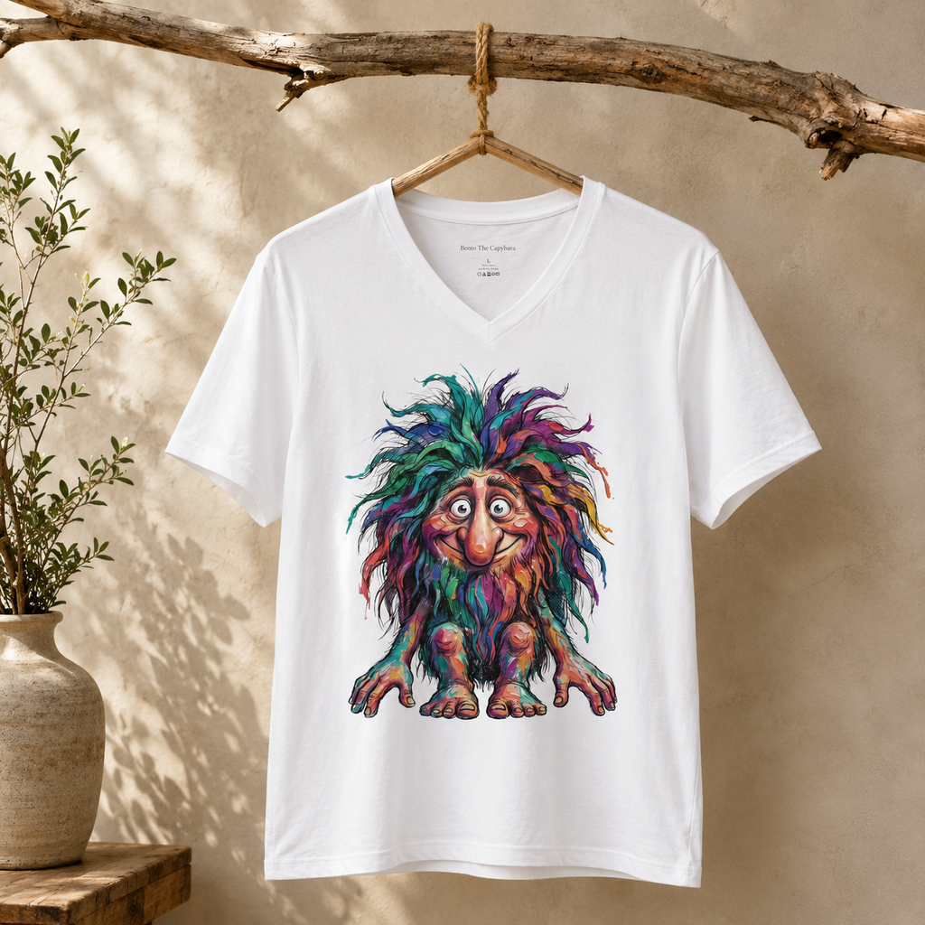 Wild Color V-Neck T-Shirt