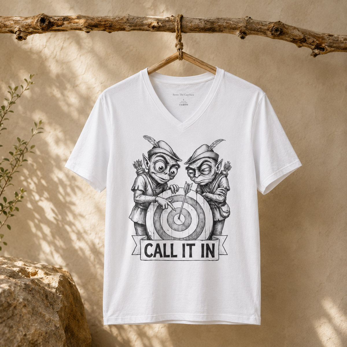 Call It In V-Neck T-Shirt