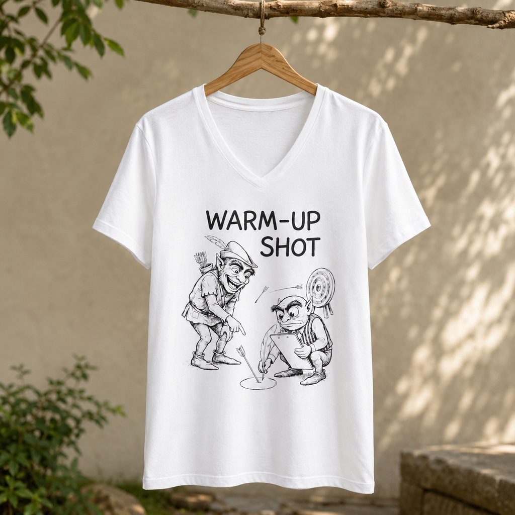 Warm-Up Shot V-Neck T-Shirt