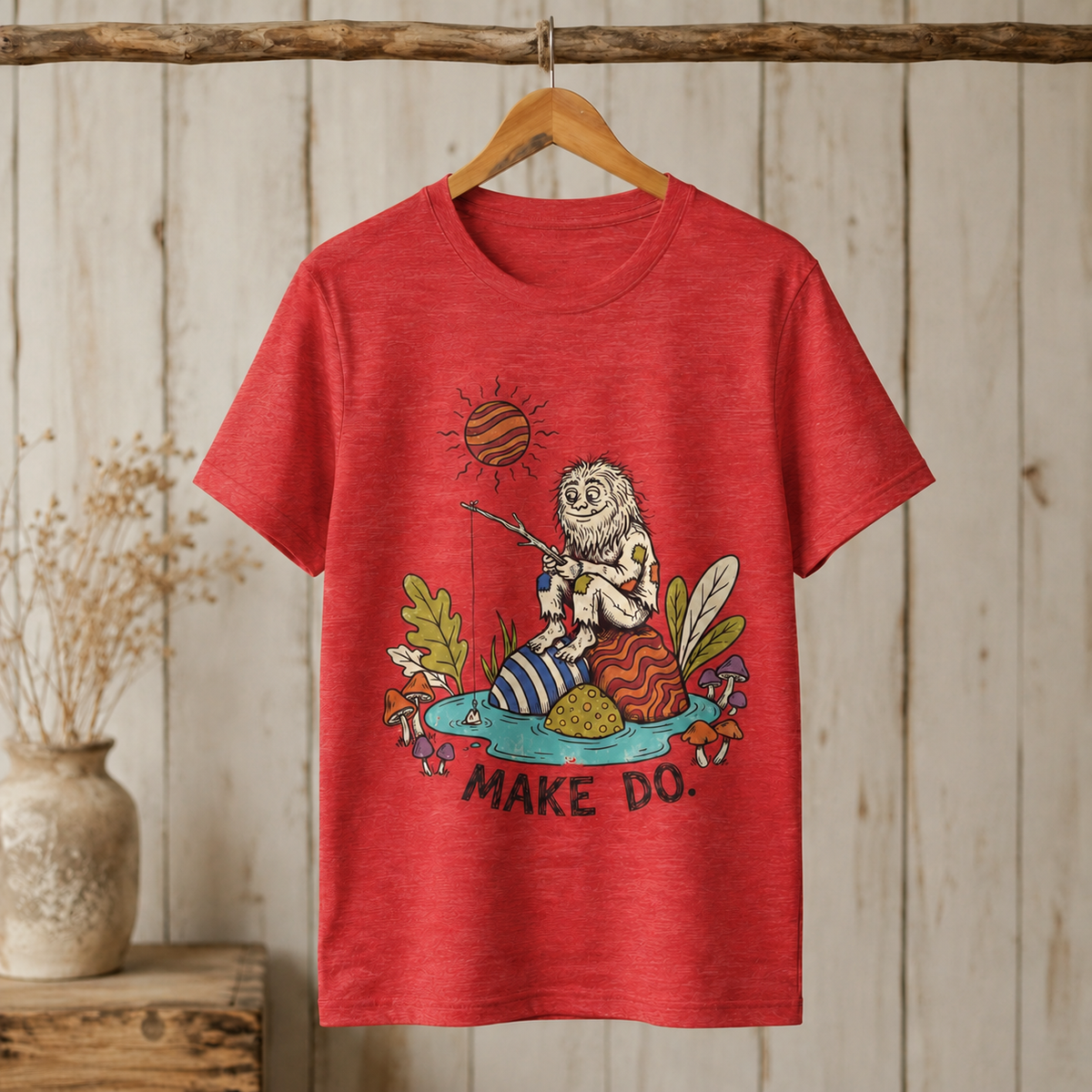 Make Do UNISEX Round Neck T-Shirt