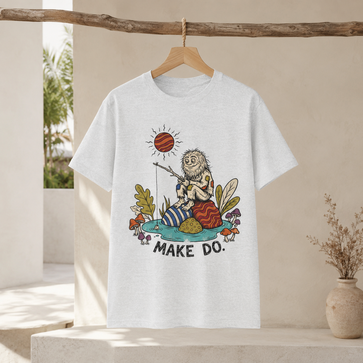 Make Do UNISEX Round Neck T-Shirt