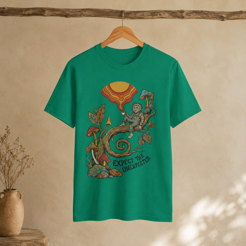Expect The Unexpected UNISEX Round Neck T-Shirt