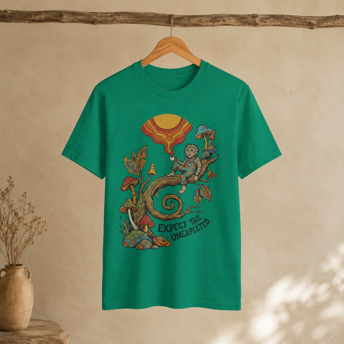 Expect The Unexpected UNISEX Round Neck T-Shirt