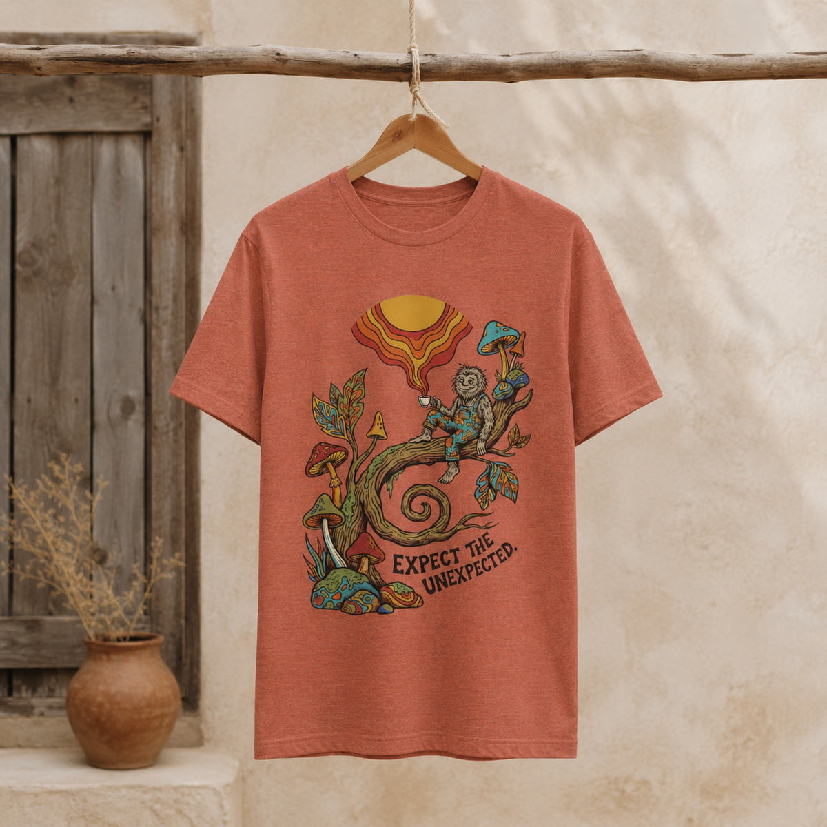 Expect The Unexpected UNISEX Round Neck T-Shirt