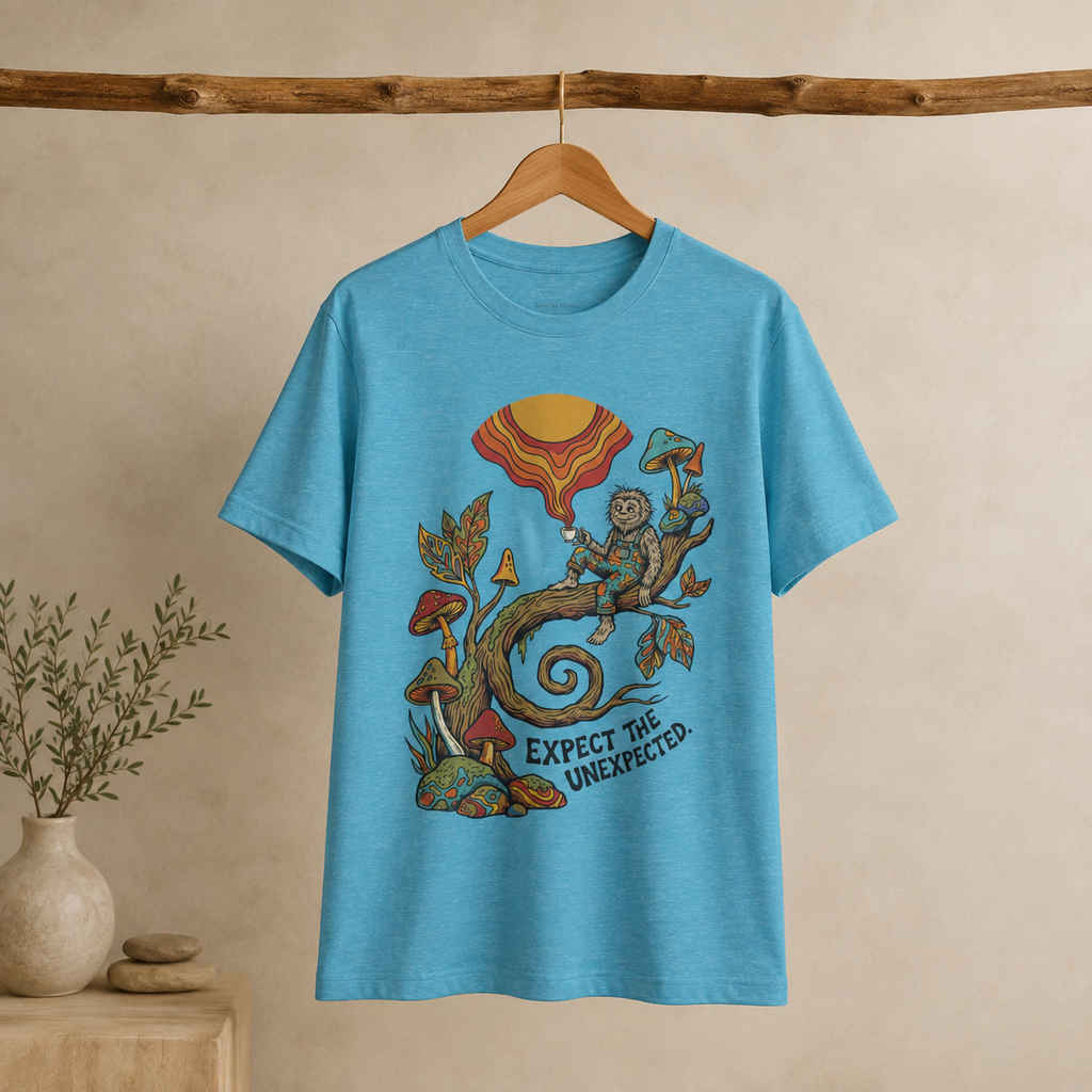 Expect The Unexpected UNISEX Round Neck T-Shirt