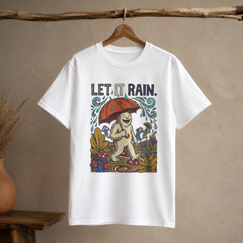 Let It Rain UNISEX Round Neck T-Shirt
