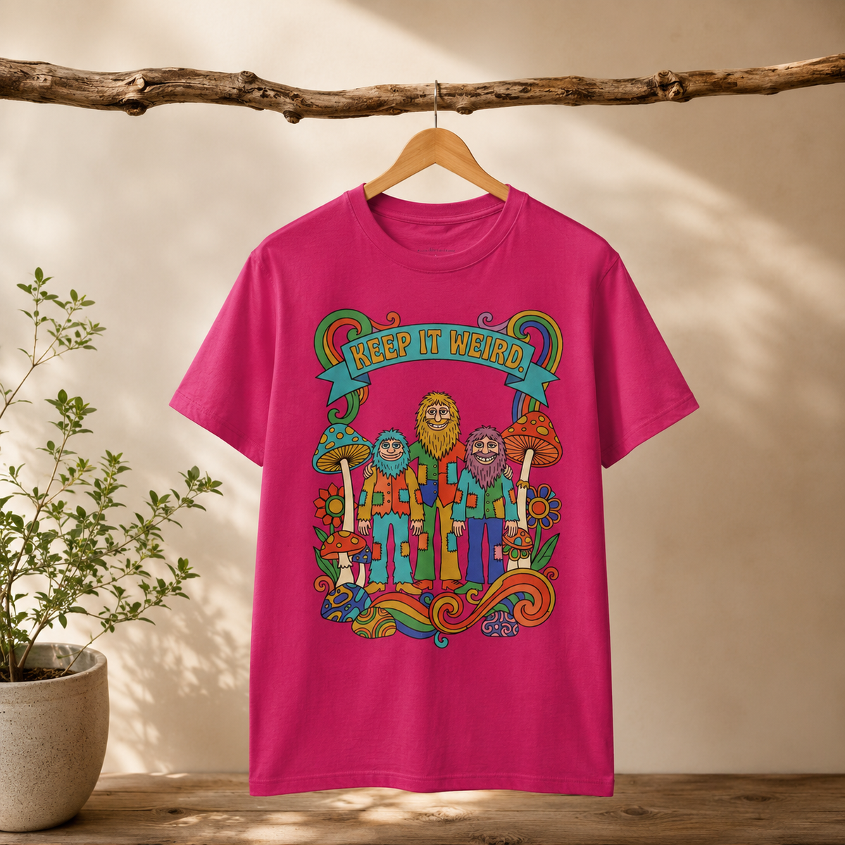 Keep It Weird UNISEX Round Neck T-Shirt