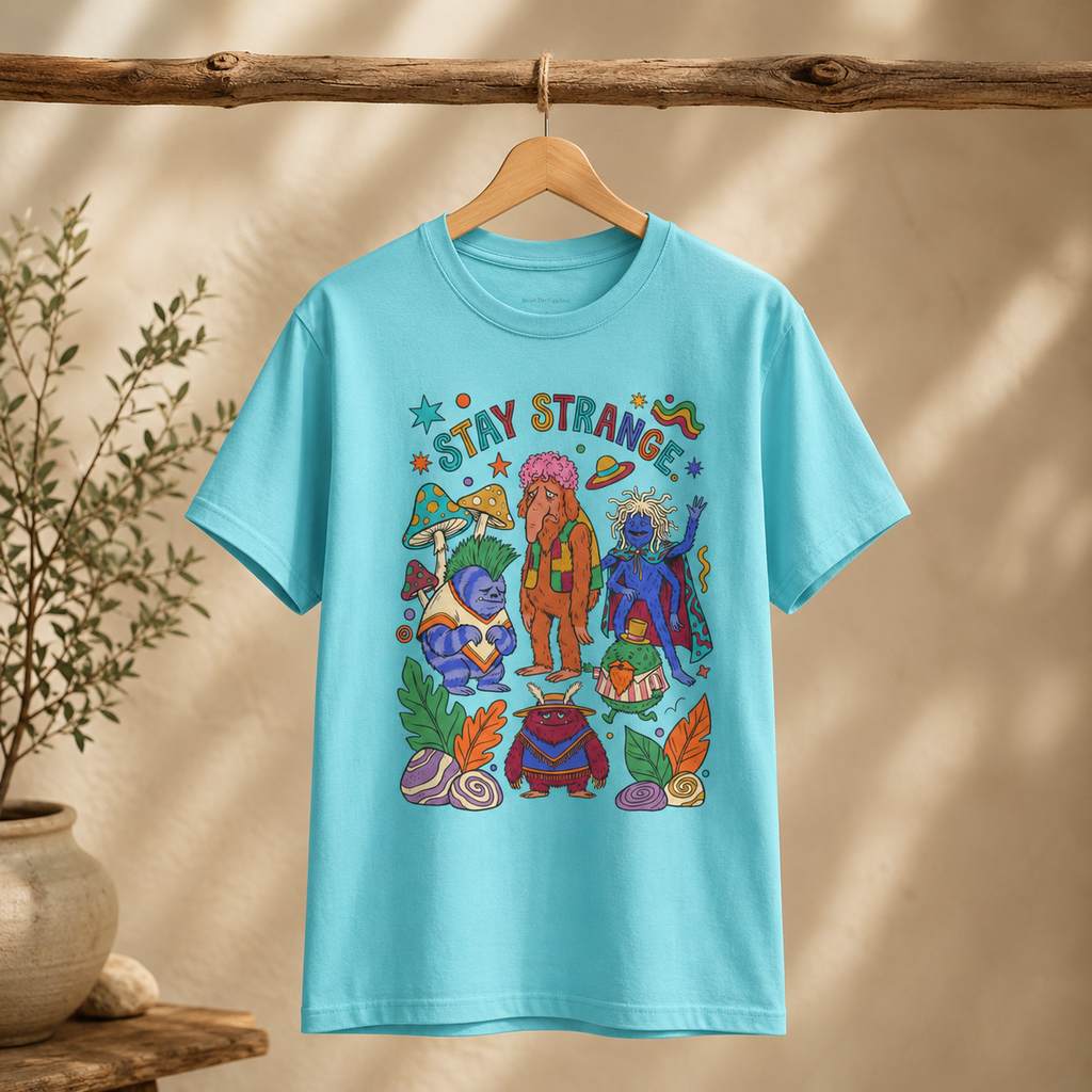 Stay Strange UNISEX Round Neck T-Shirt
