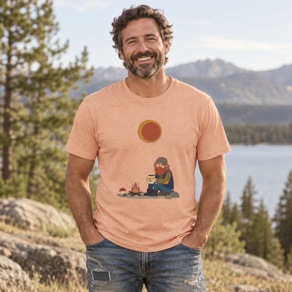 Quiet Campfire — Unisex Graphic T-Shirt