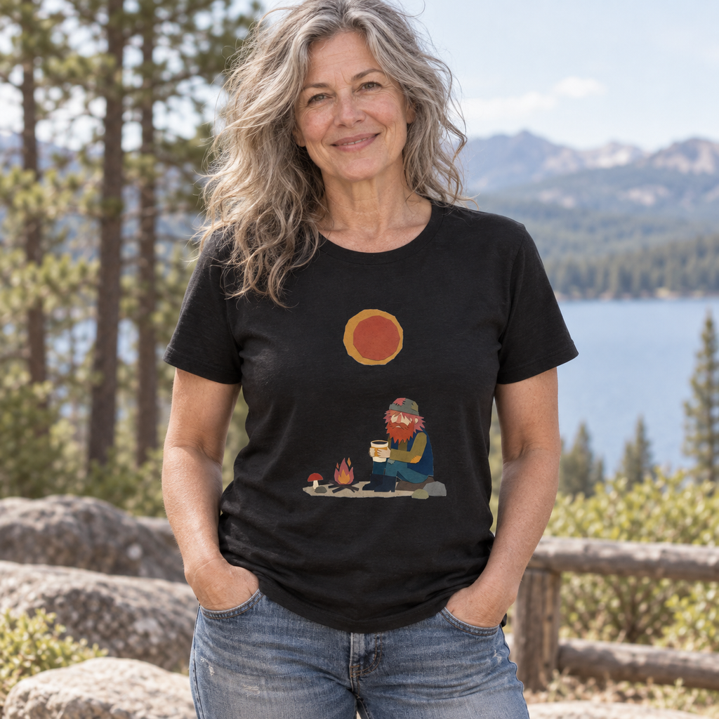 Quiet Campfire — Unisex Graphic T-Shirt