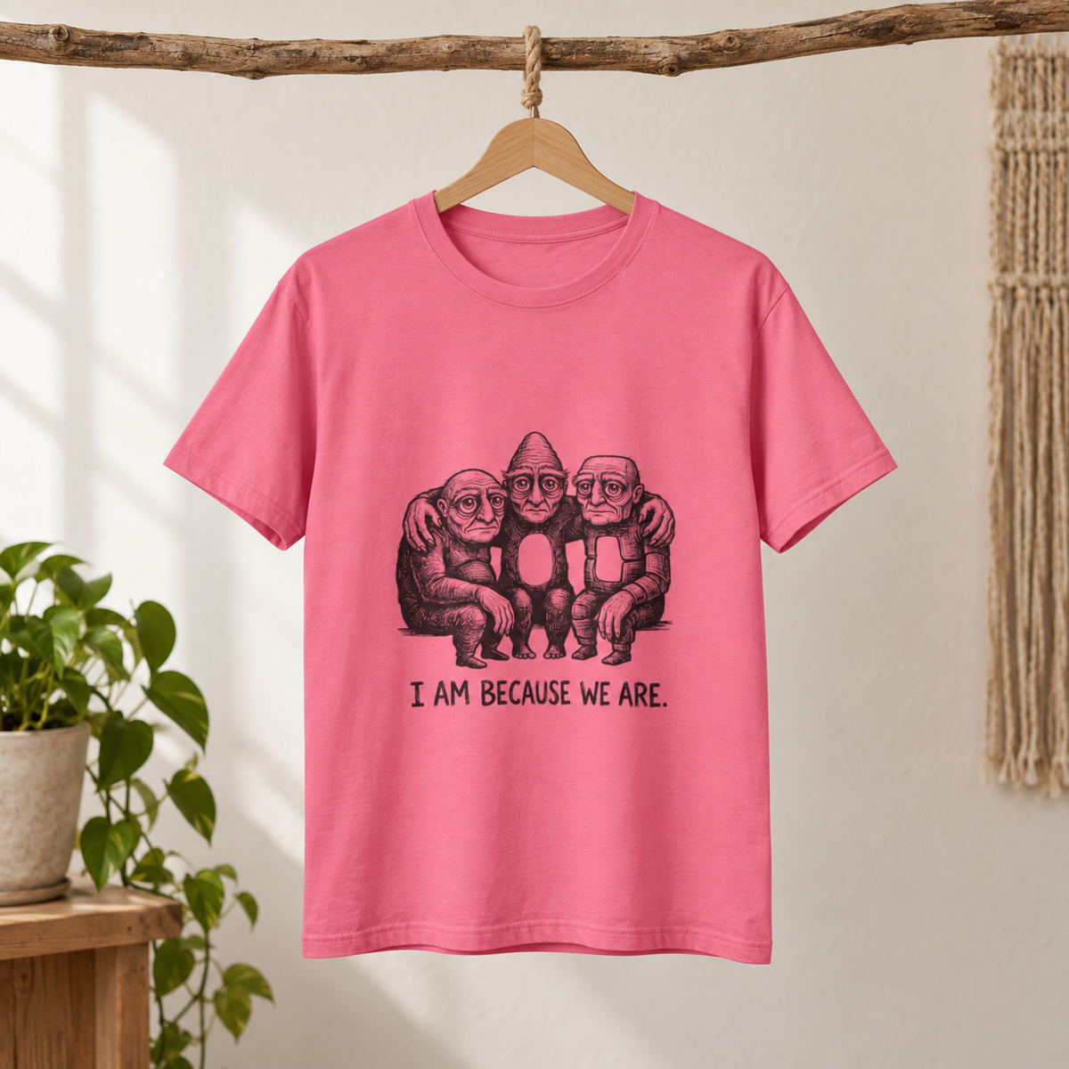I Am Because We Are — Unisex Graphic T-Shirt