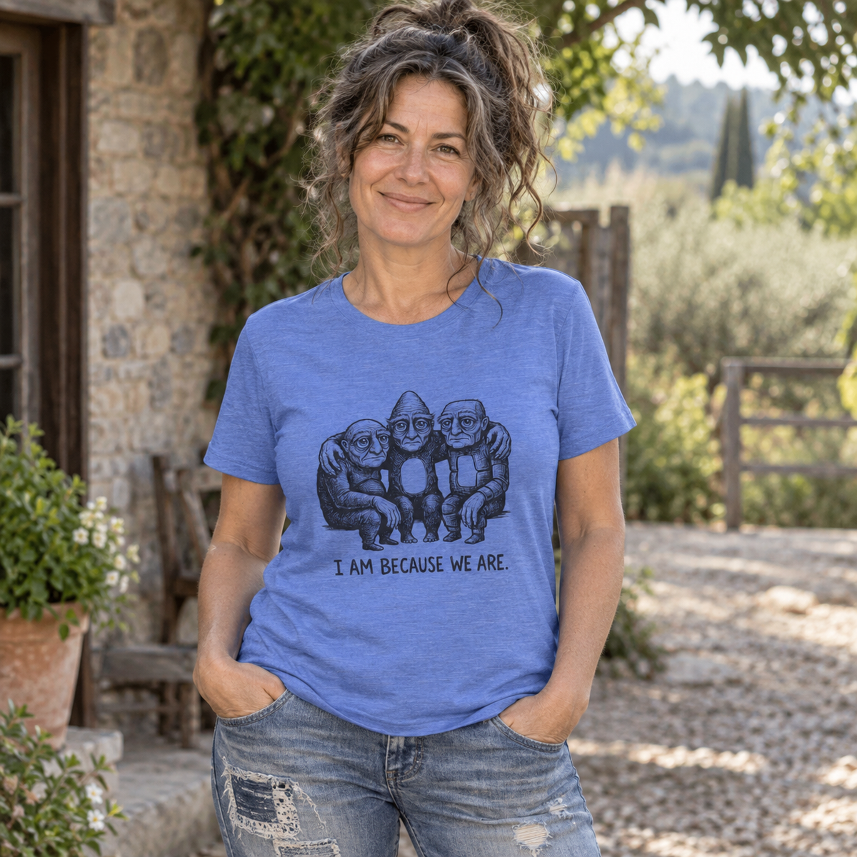I Am Because We Are — Unisex Graphic T-Shirt