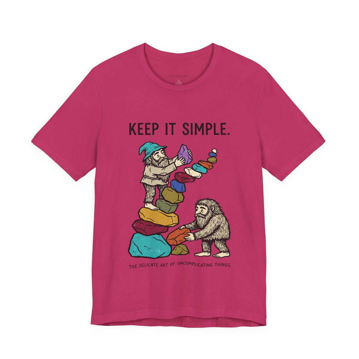 Keep It Simple UNISEX Round Neck T-Shirt