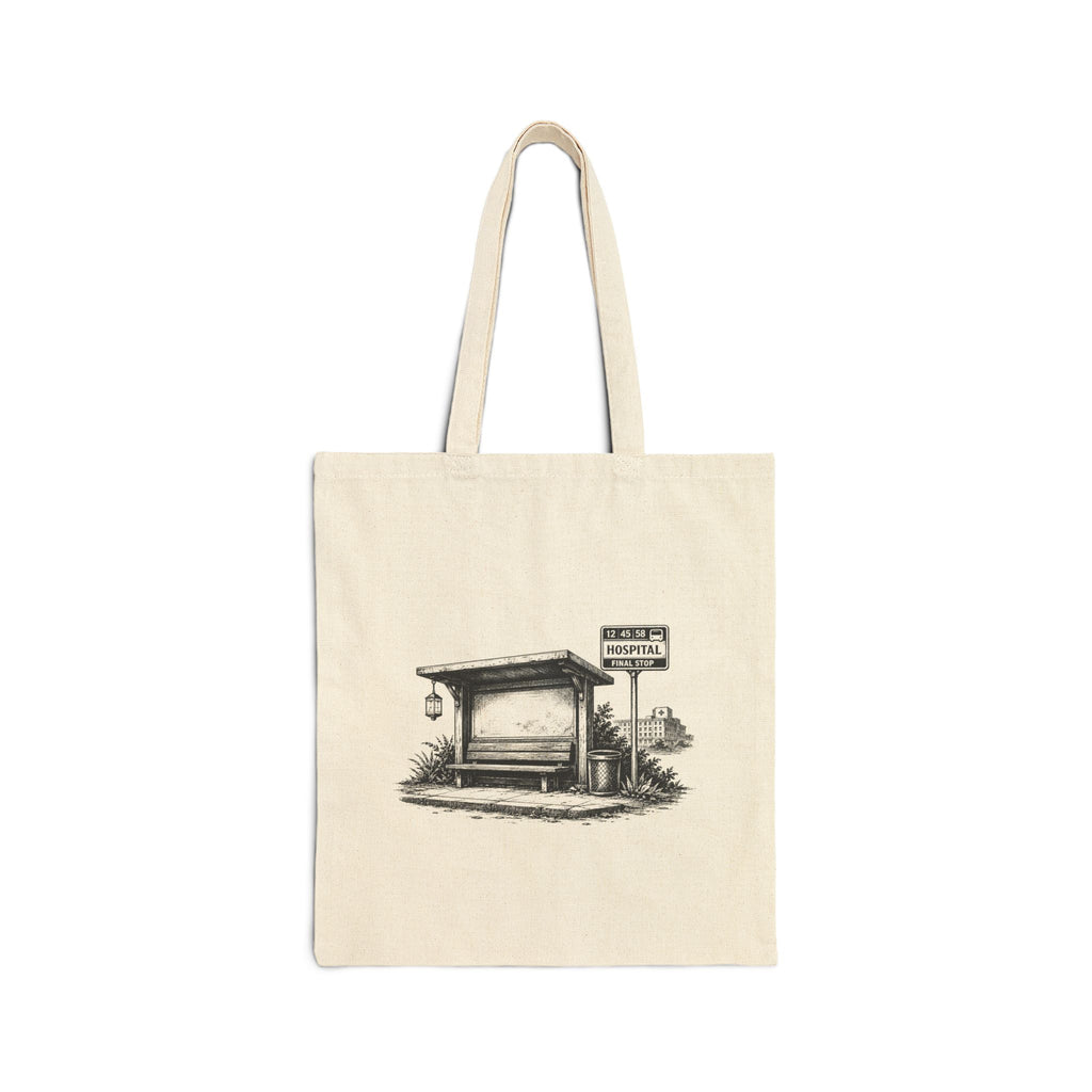 Hospital Final Stop Unisex Cotton Canvas Tote Bag