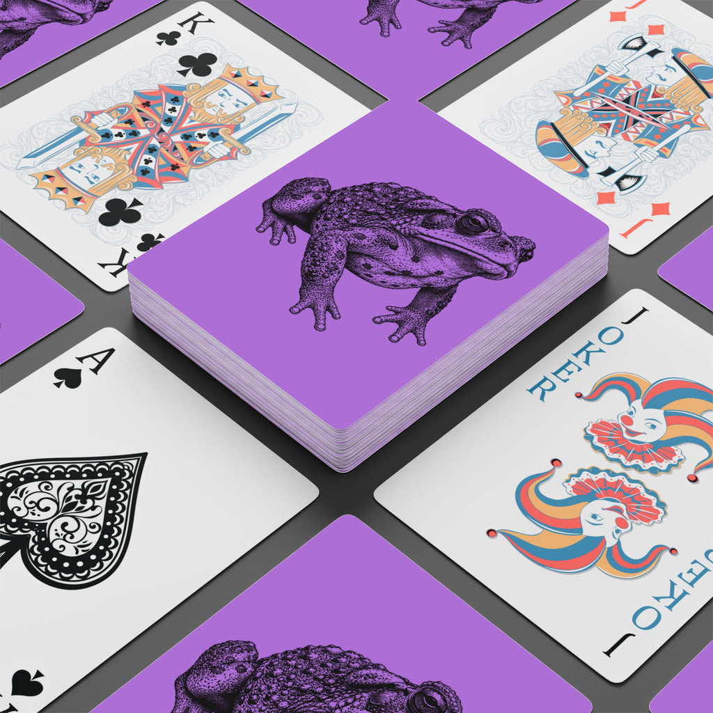 Purple Toad Spirit Cards – Premium Playing Card Deck
