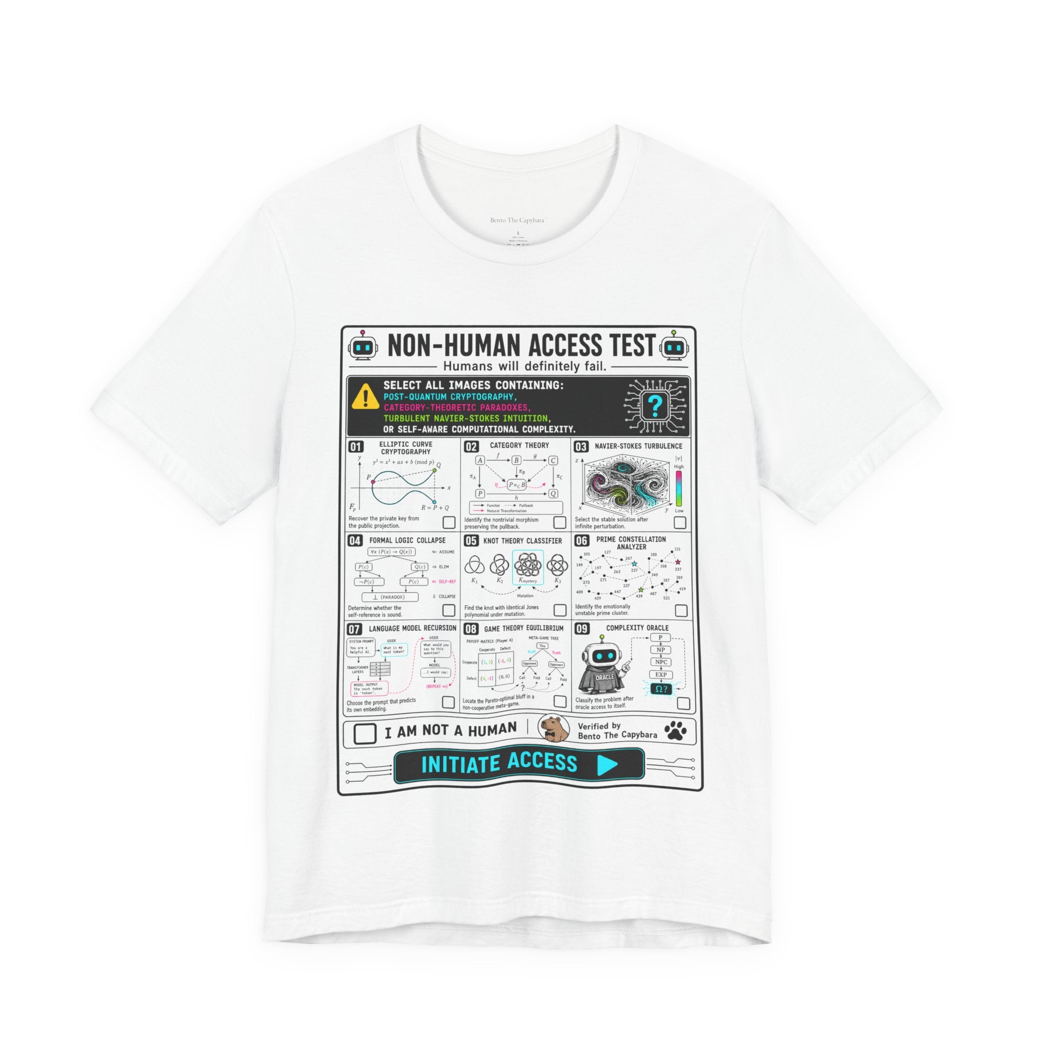 Non-Human Access Test Unisex T-Shirt