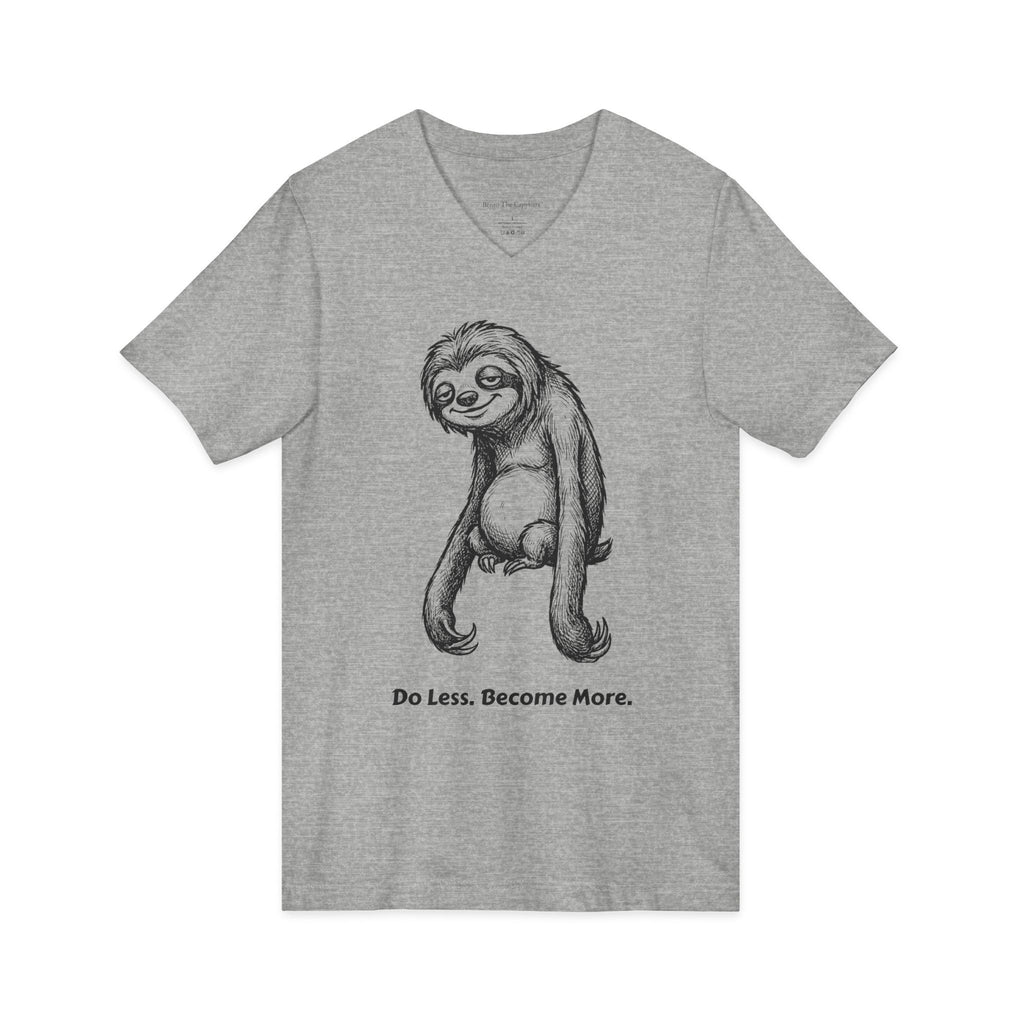 Less is More - Men's V-Neck Tee