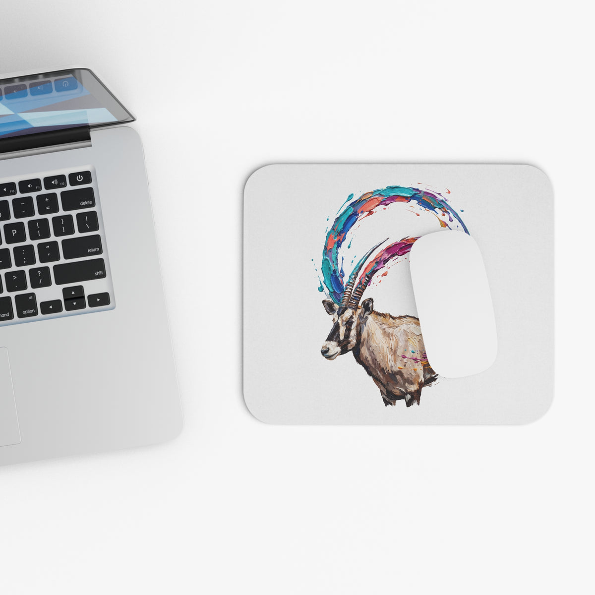 Chromatic Ibex Mouse Pad