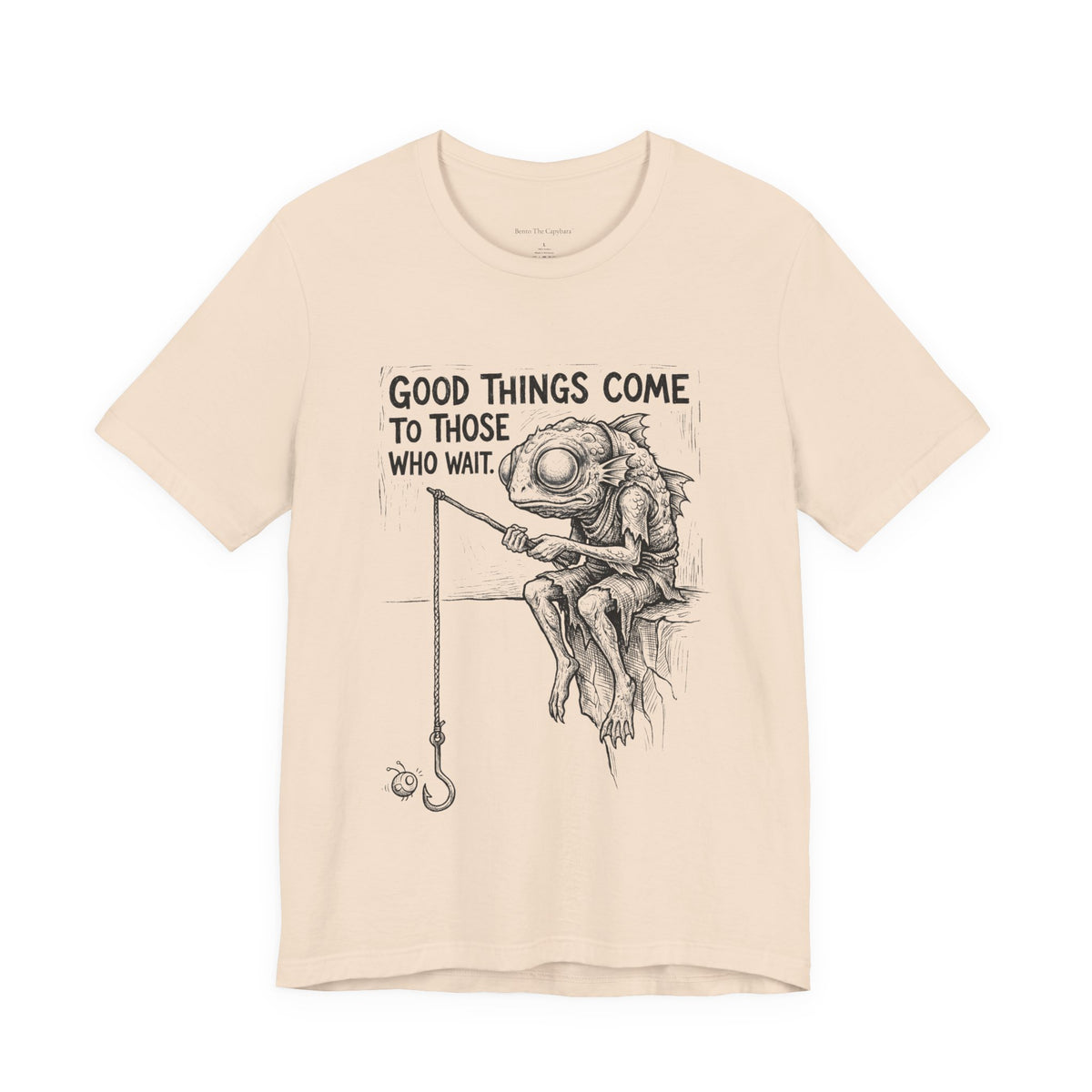 The Waiting Game Round Neck T-Shirt