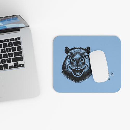 Bento The Capybara Don’t Stress, Do Less Mouse Pad – Light Blue