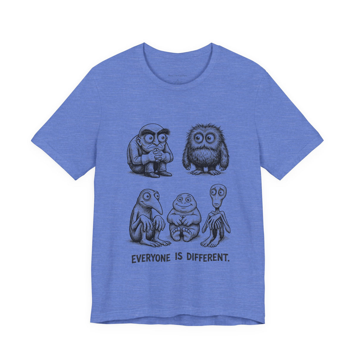 No Two Alike Round Neck T-Shirt