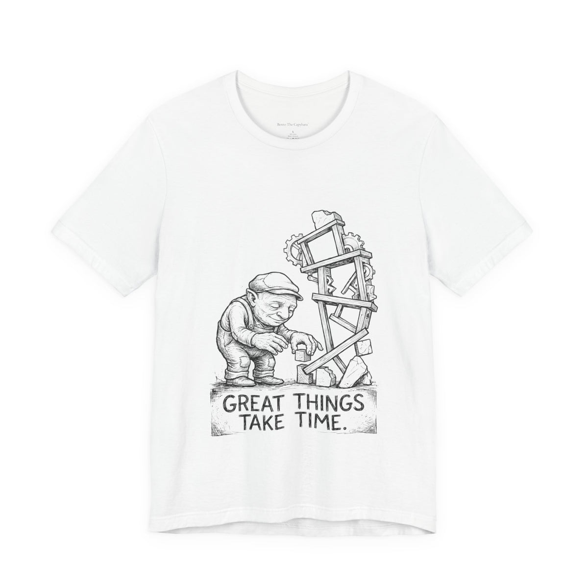 Built Slowly Round Neck T-Shirt