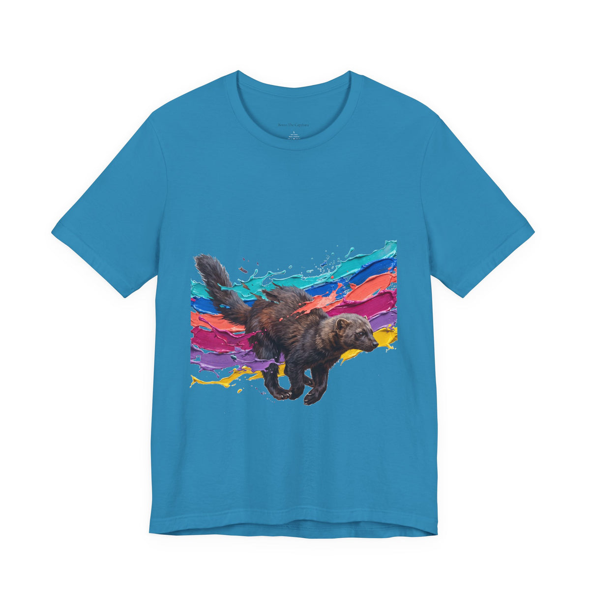 Fisher in Motion Round Neck T-Shirt