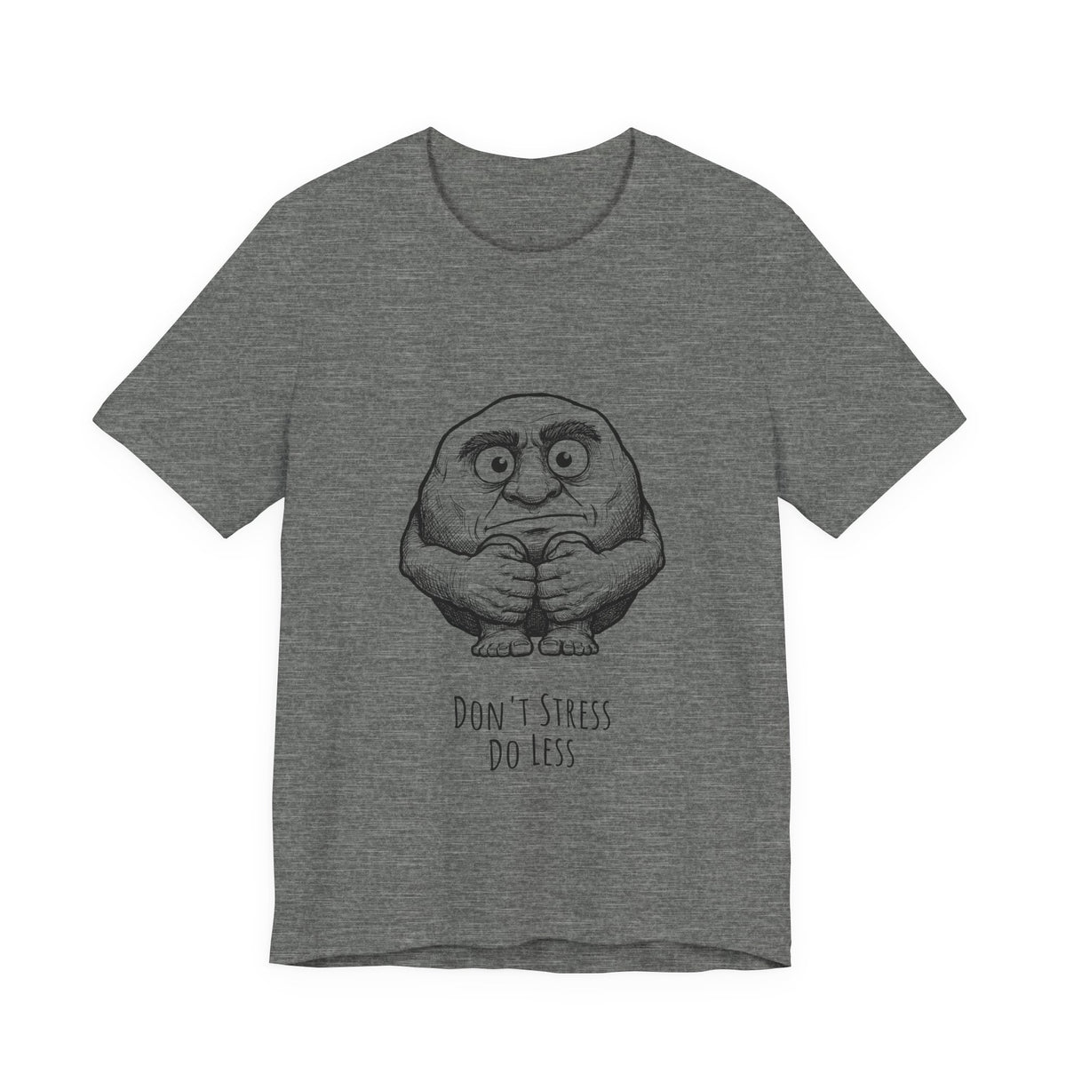 The Quiet Overthinker Round Neck T-Shirt