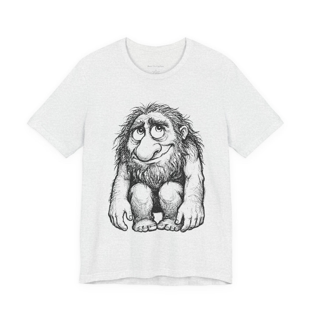 Hopeful Caveman - Unisex Graphic Round Neck T-Shirt