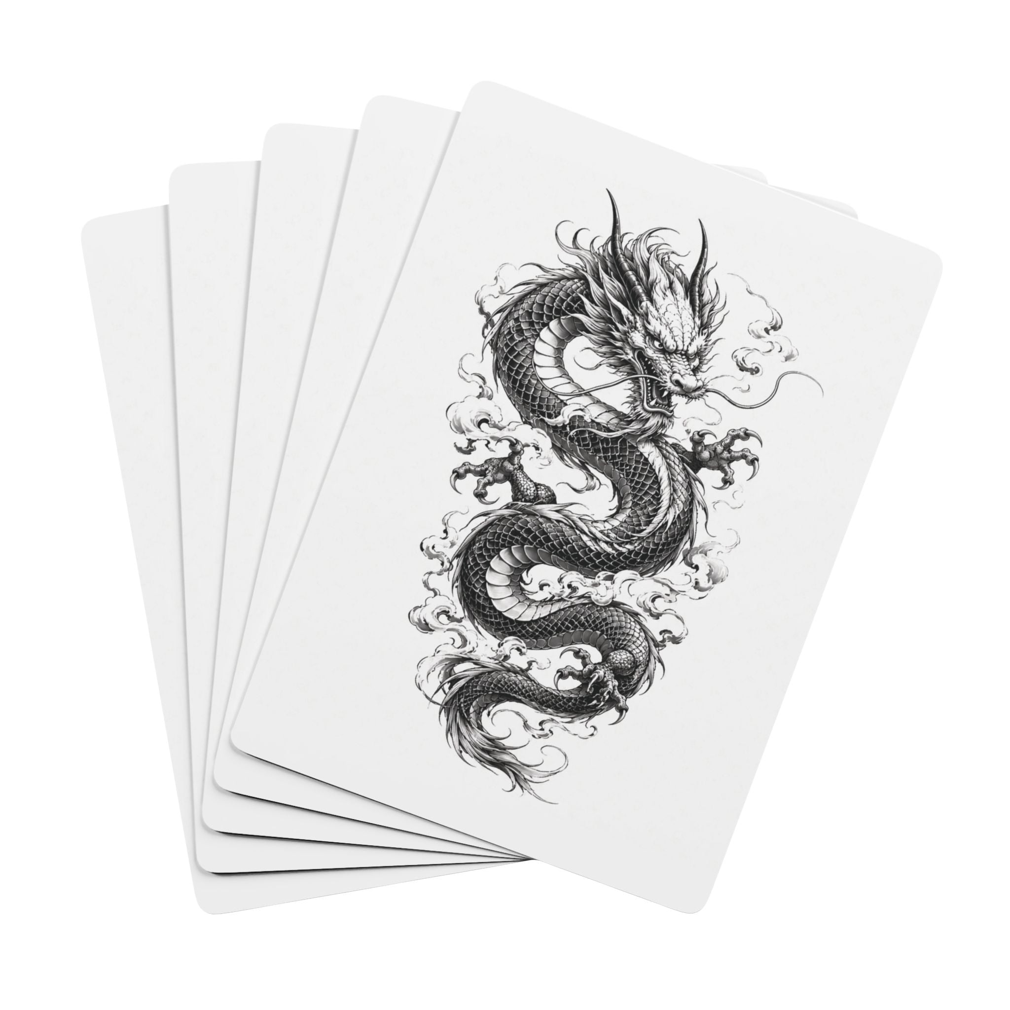 Traditional Dragon Poker Card Deck