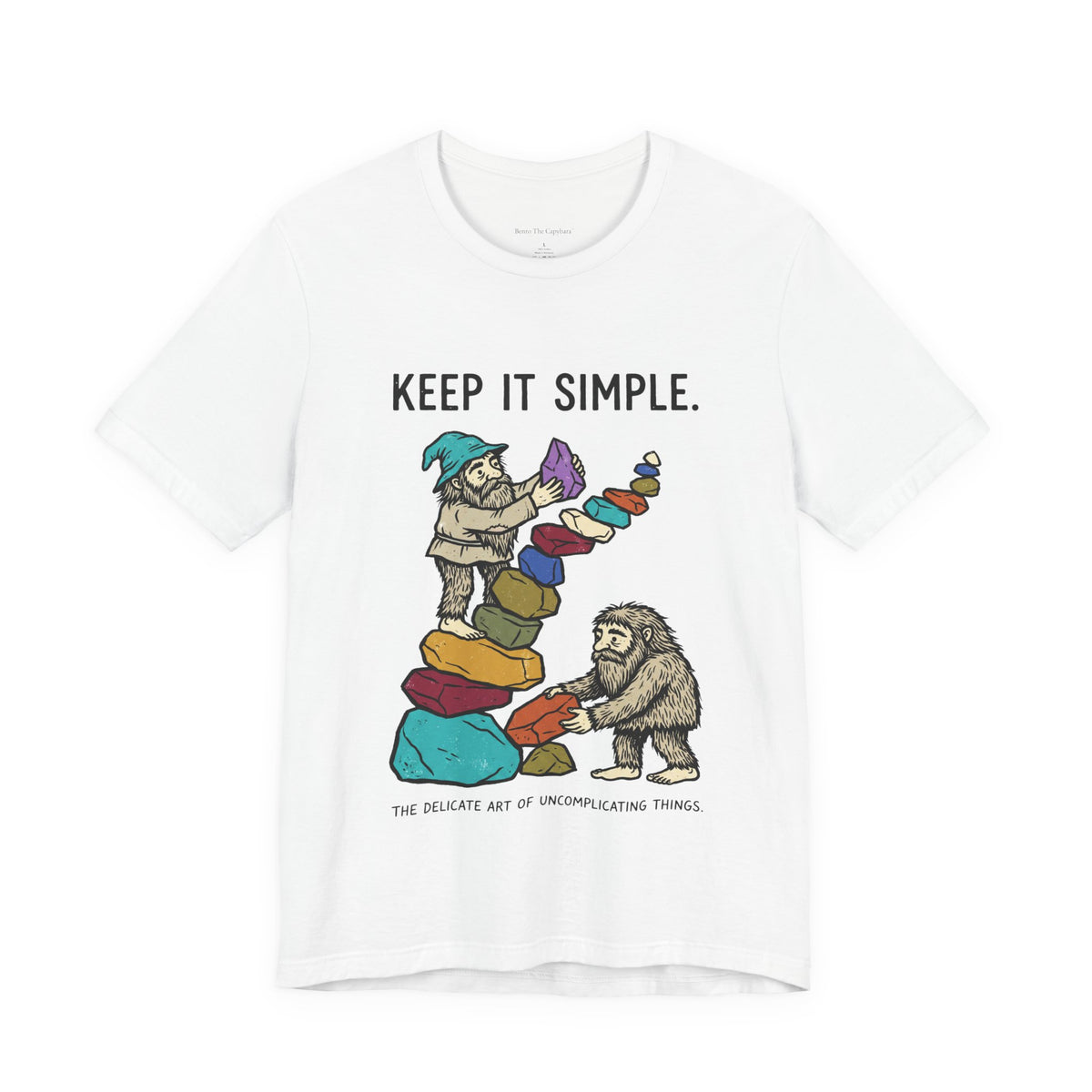 Keep It Simple UNISEX Round Neck T-Shirt