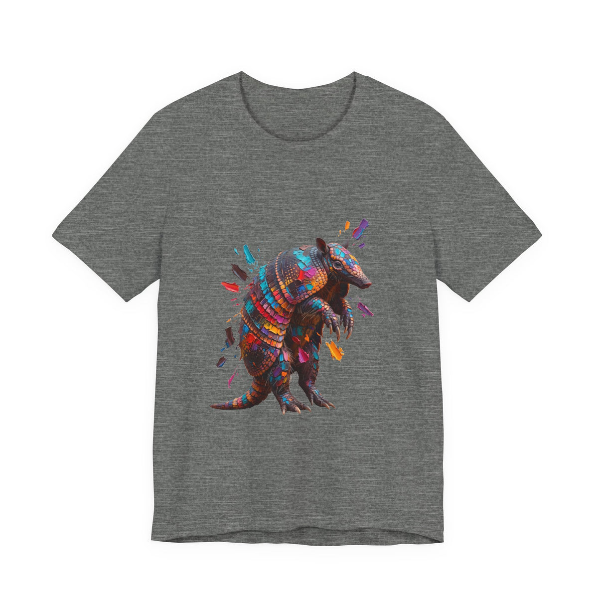 Armored in Color Round Neck T-Shirt