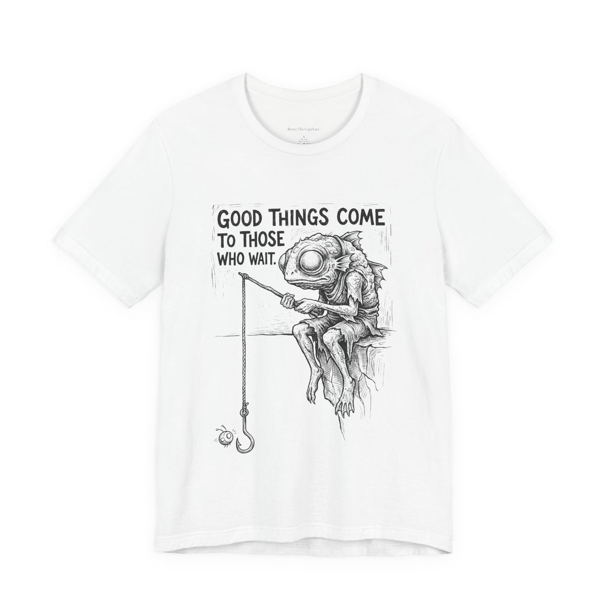 The Waiting Game Round Neck T-Shirt