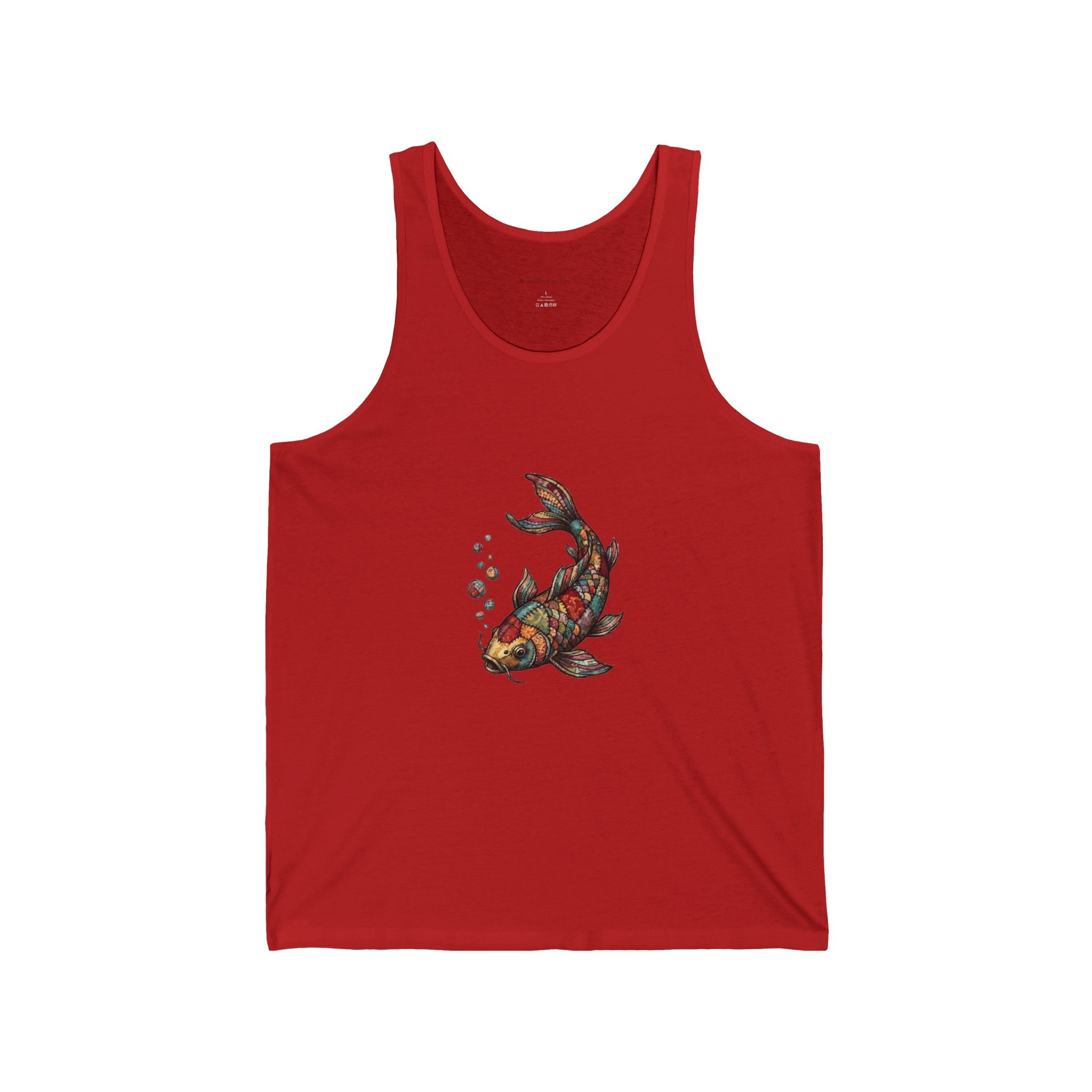 Koi for Good Luck Women's Jersey Tank Top